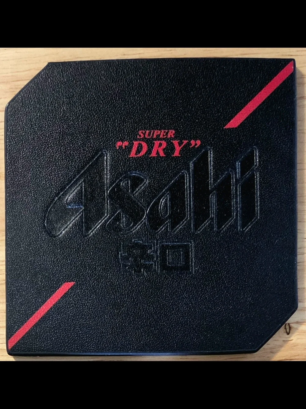 Lot Of 3 Asahi Pleather Coasters, 4